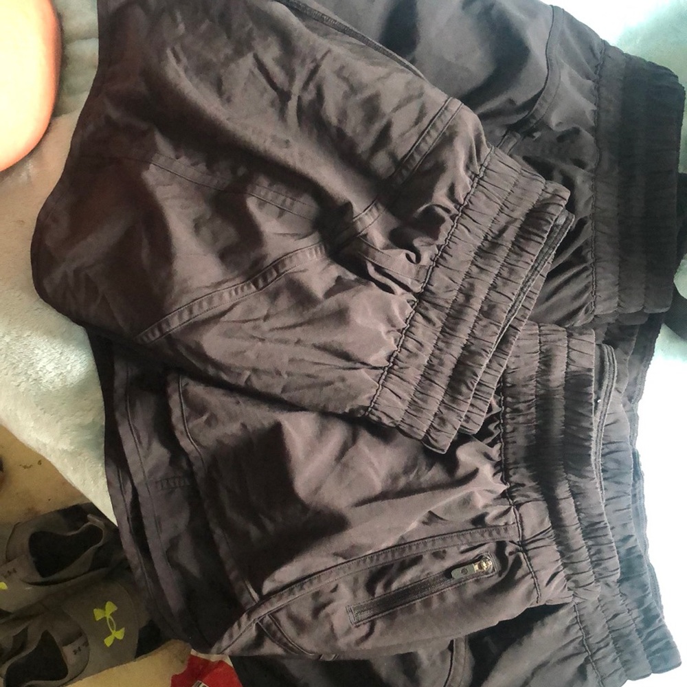 Black Lululemon shorts size 12